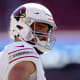 Arizona Cardinals tight end Zach Ertz (86) stands on the field before the start of the game against the San Francisco 49ers at Levi's Stadium.